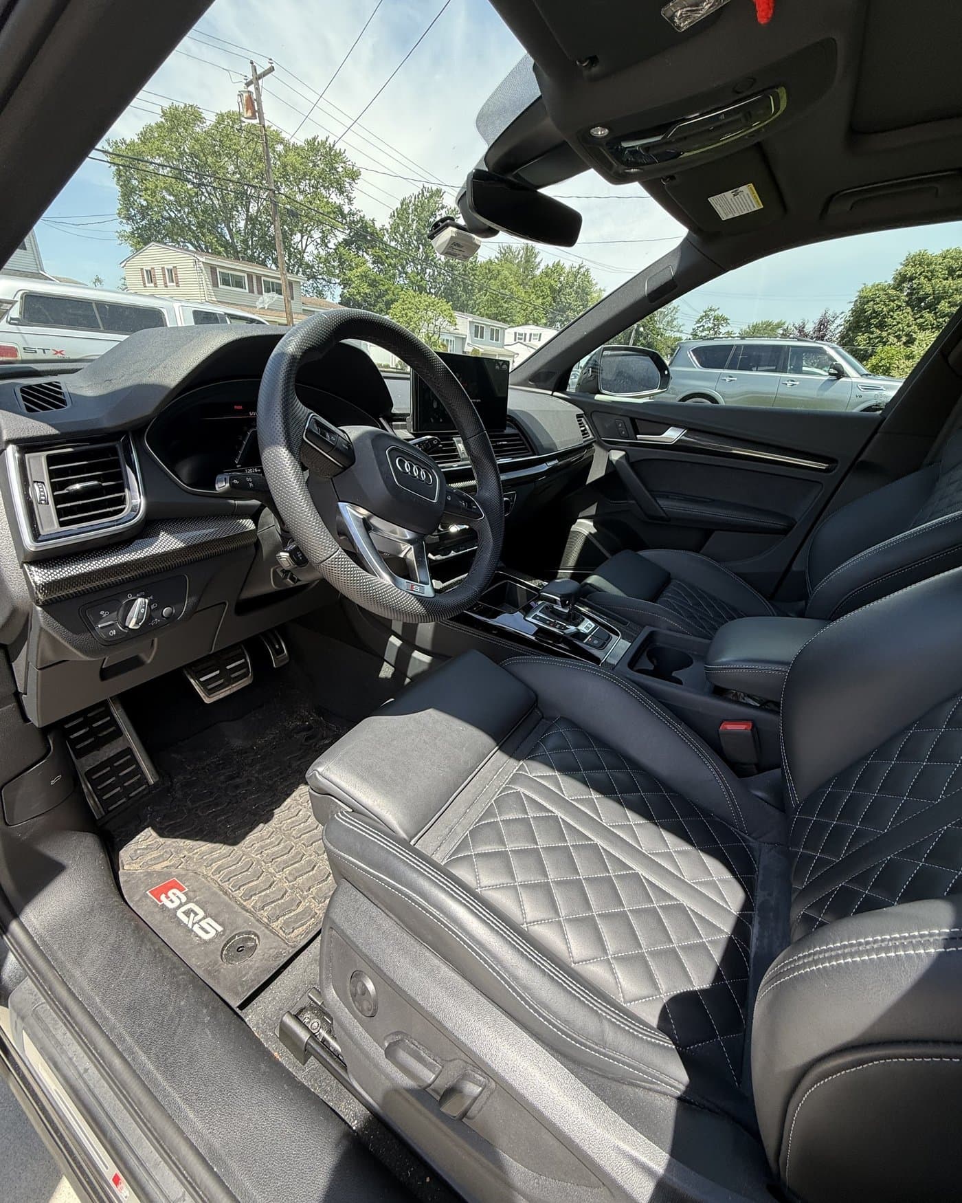 Before — Interior — mobile detailing